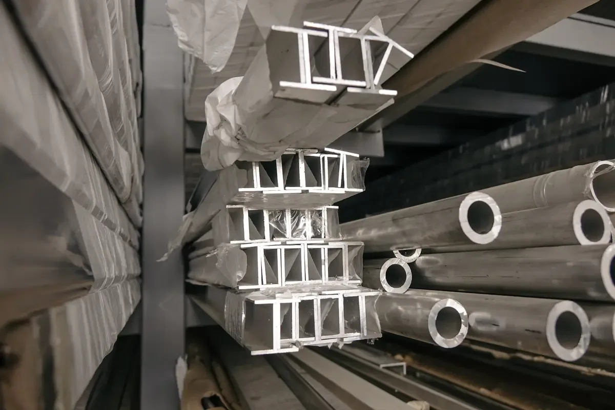Aluminijumski T profili u magacinu